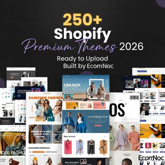 EcomNoc 250+ Shopify Premium Themes Banner